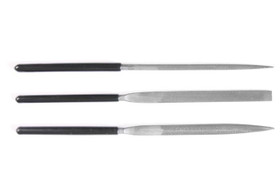 Tamiya Basic File Set (Medium Double-Cut) - Viilasetti, 3kpl