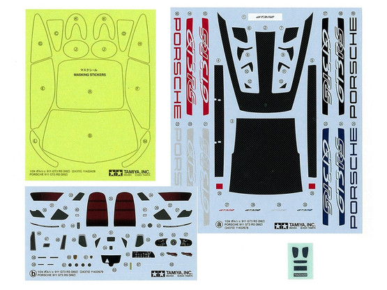 Tamiya 1/24 Porsche 911 GT3 RS (992)
