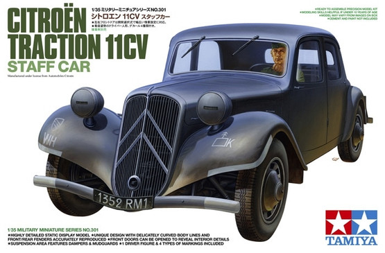 Tamiya 1/35 Citroën Traction 11CV Staff Car