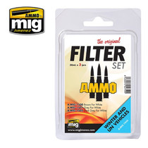 Ammo by Mig Filter Set Winter and Un Vehicles 3 x 30ml