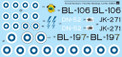 S.B.S model 1/48 Finnish Bombers - Post War Markings siirtokuvat