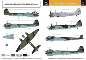S.B.S model 1/48 Finnish Bombers - Post War Markings siirtokuvat