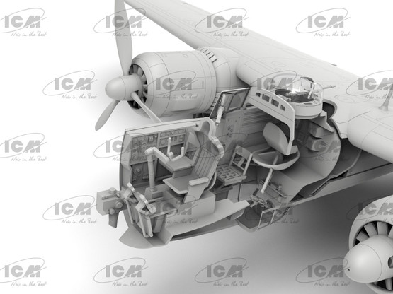 ICM 1/48 Do 217K-1 WW II German Bomber
