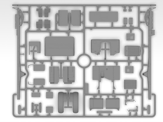 ICM 1/35 Monty's Office Caravan
