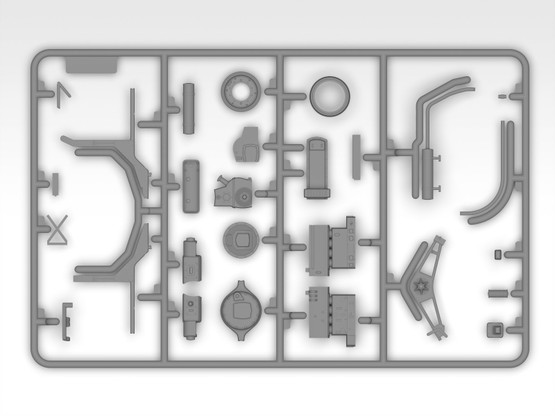 ICM 1/35 Monty's Office Caravan