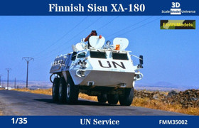 FinMilModels 1/35 Finnish Sisu XA-180 UN Service