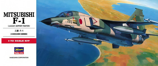 Hasegawa 1/72 Mitsubishi F-1 (J.A.S.D.F. Support Fighter)