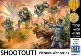 Master Box 1/35 Shootout! Vietnam War Series