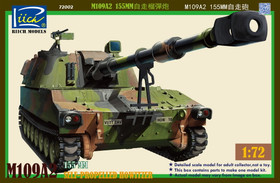 Riich.Models 1/72 M109A2 155mm Self-Propelled Howitzer