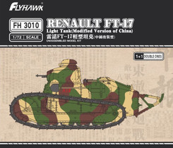 Flyhawk 1/72 Renault FT-17 Light Tank (Modified Version of China)