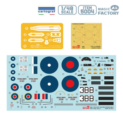 Magic Factory 1/48 The British Royal Navy Fleet Air Arm Corsair Mk.II
