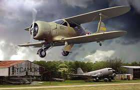 Roden 1/48 Beechcraft UC-43 Staggerwing
