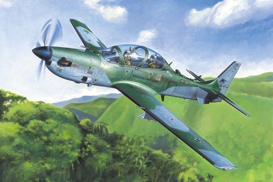 Hobby Boss 1/48 Brazilian EMB-314 Super Tucano