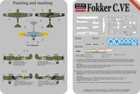 LF Models 1/72 Fokker C.VE Famous Multi-Role Biplane