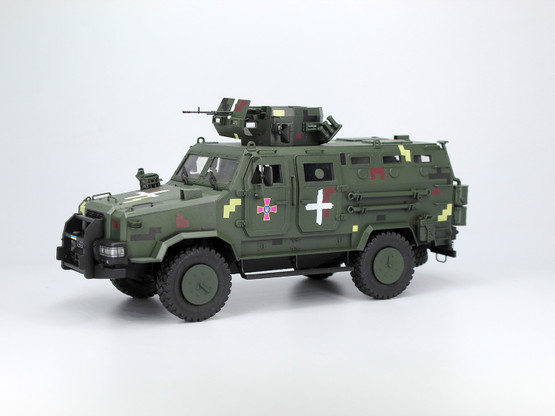 ICM 1/35 Kozak-2 Ukrainian MRAP-class Armored Vehicle