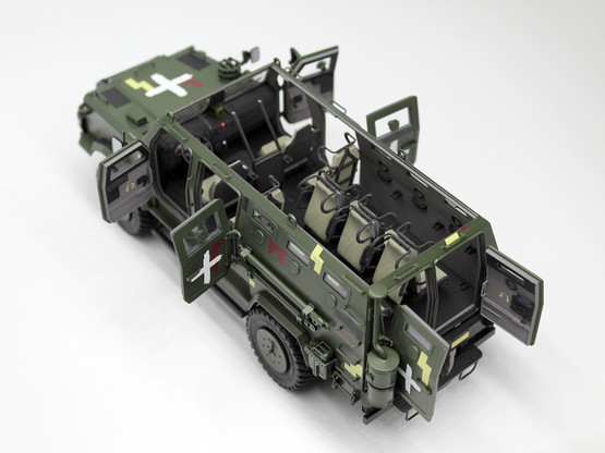ICM 1/35 Kozak-2 Ukrainian MRAP-class Armored Vehicle