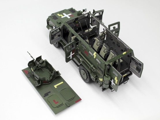 ICM 1/35 Kozak-2 Ukrainian MRAP-class Armored Vehicle