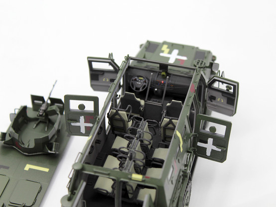 ICM 1/35 Kozak-2 Ukrainian MRAP-class Armored Vehicle