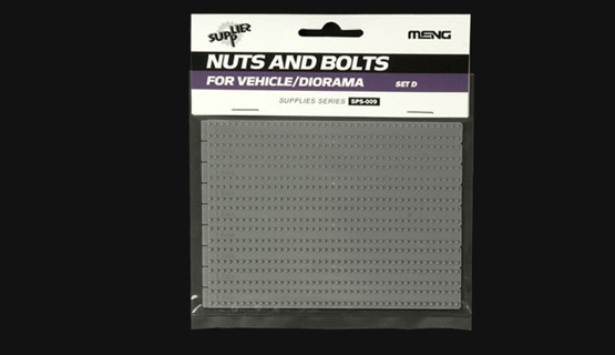 Meng Nuts and Bolts for Vehicle/Diorama - Set D