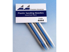 Albion Alloys Lajitelma muovisia hiomaneuloja 6kpl