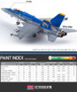 Academy 1/72 USN F/A-18C 