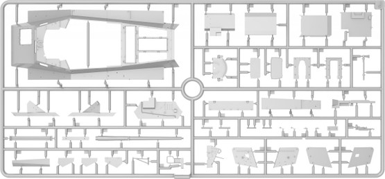 MiniArt 1/35 Sd.Kfz. 234/4 with Crew Schwerer Panzerspähwagen 7,5cm