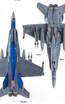 Academy 1/72 USN F/A-18C 