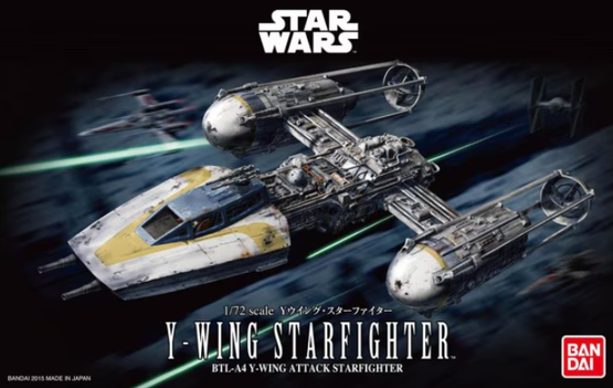 Bandai 1/72 Star Wars Y-Wing Starfighter