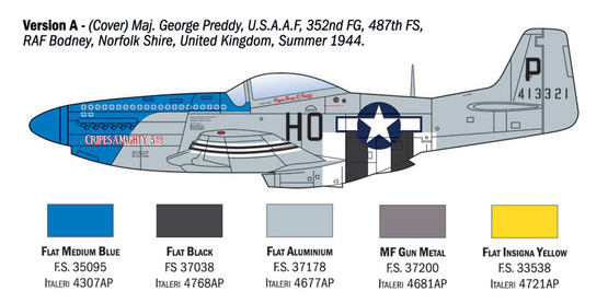Italeri 1/72 P-51D Mustang