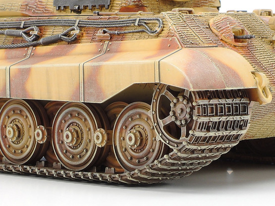 Tamiya 1/35 German King Tiger Production Turret Panzer Kampfwagen VI Tiger II 