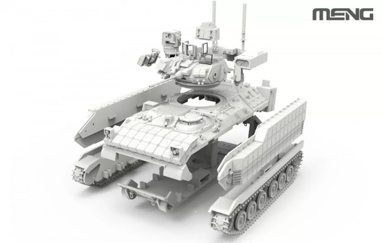 Meng 1/72 U.S. Infantry Fighting Vehicle M2A3 Bradley w/BUSK III