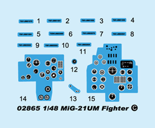 Trumpeter 1/48 MiG-21UM