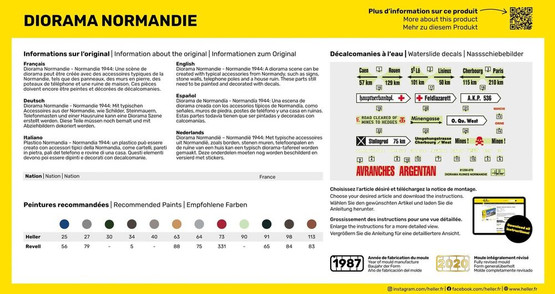 Heller 1/35 Diorama Normandie