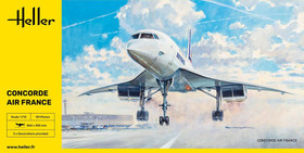 Heller 1/72 Concorde Air France