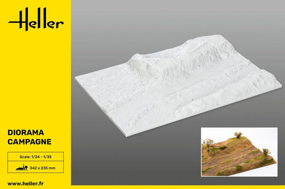 Heller 1/24 / 1/35 Diorama Campagne