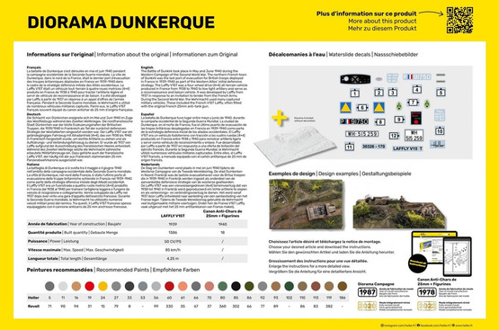 Heller 1/35 Diorama Dunkerque