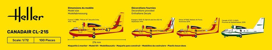 Heller 1/72 Canadair CL-215