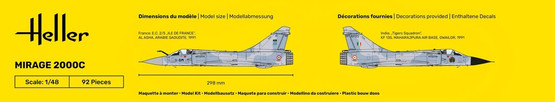 Heller 1/48 Mirage 2000C