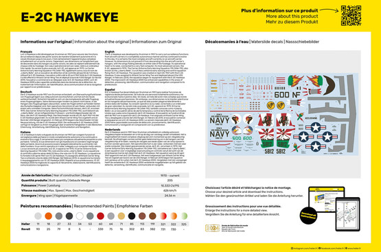 Heller 1/72 E-2C Hawkeye