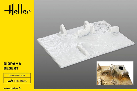 Heller 1/24 / 1/35 Diorama Desert