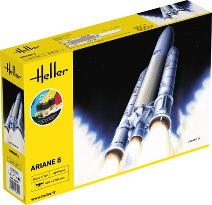 Heller 1/125 Ariane 5 aloituspakkaus