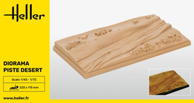 Heller 1/43 / 1/72 Diorama Piste Desert