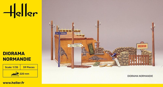 Heller 1/35 Diorama Normandie