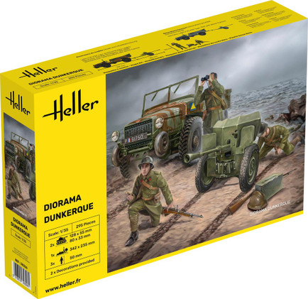 Heller 1/35 Diorama Dunkerque