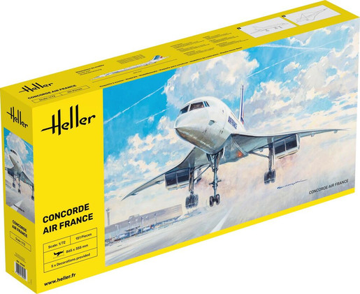 Heller 1/72 Concorde Air France