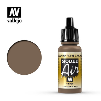 Vallejo Model Air 71.035 Camouflage Pale Brown