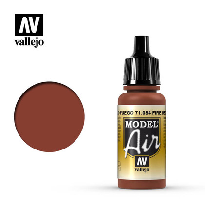 Vallejo Model Air 71.084 Fire Red