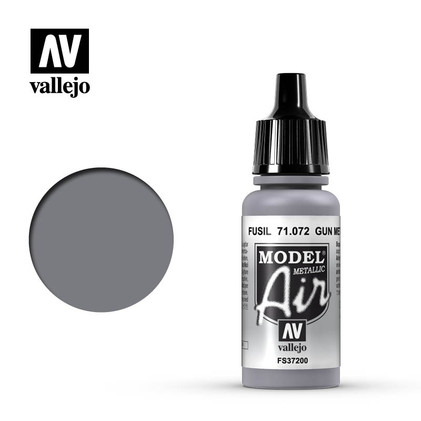 Vallejo Model Air 71.072 Gunmetal (Metallic)