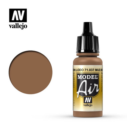 Vallejo Model Air 71.037 Mud Brown