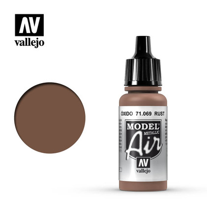 Vallejo Model Air 71.069 Rust (Metallic) 